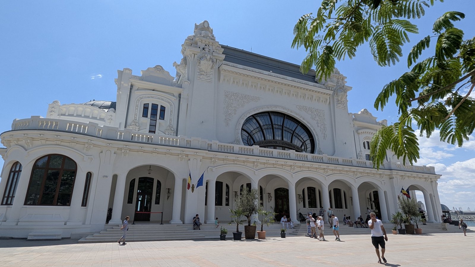Cazinoul din Constanța, în iunie 2025, după redeschidere