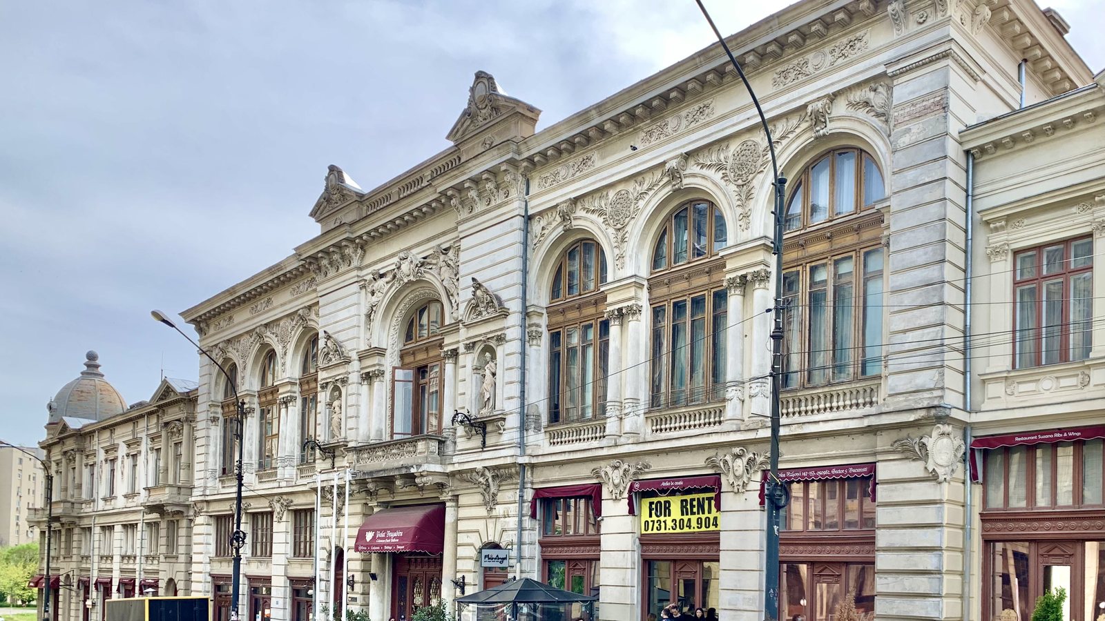 Palatul Bragadiru, Calea Rahovei, București, în 2021