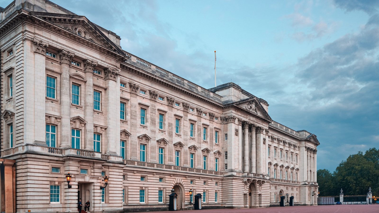 Palatul Buckingham, Londra, în 2020