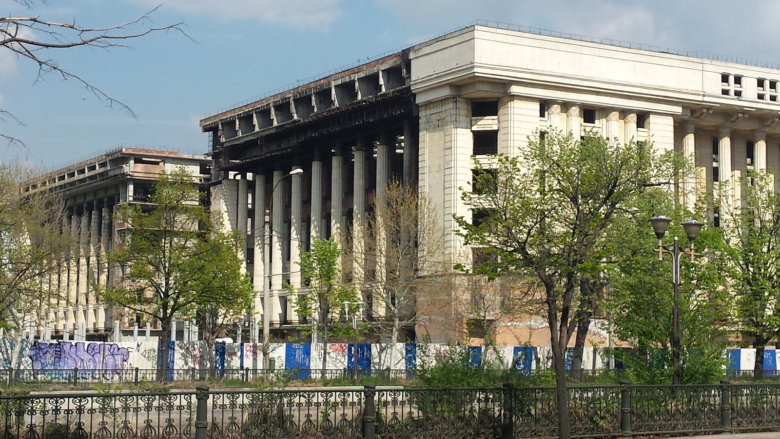 Casa Radio, Splaiul Independenței, București, în 2017